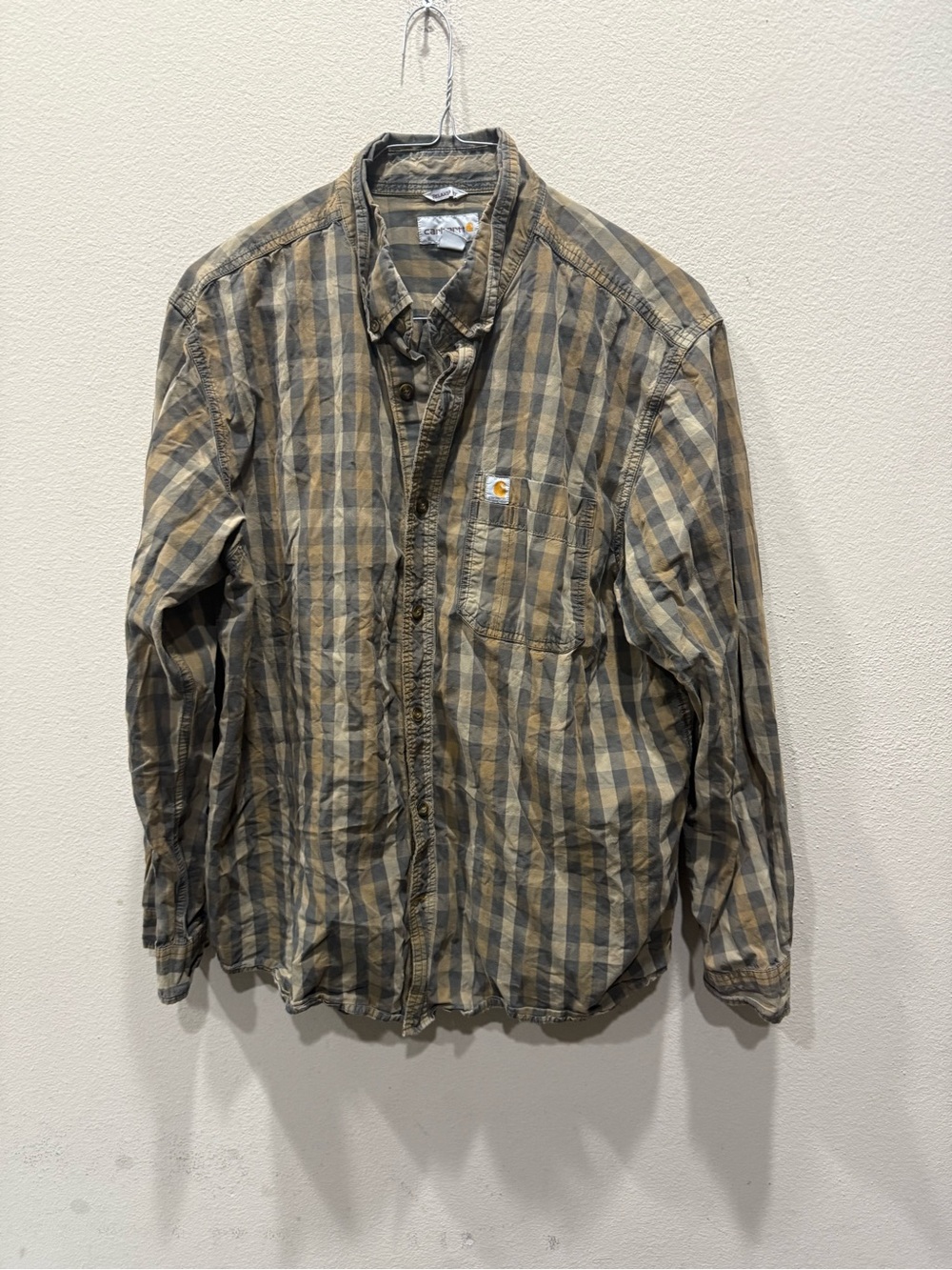 Carhartt Essential Plaid Long Sleeve  Shirt